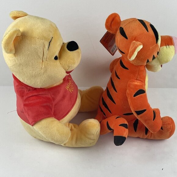 Disney Winnie The Pooh And Tigger 14" Plush Kohls Cares For Kids Stuffed Animal - Picture 6 of 10